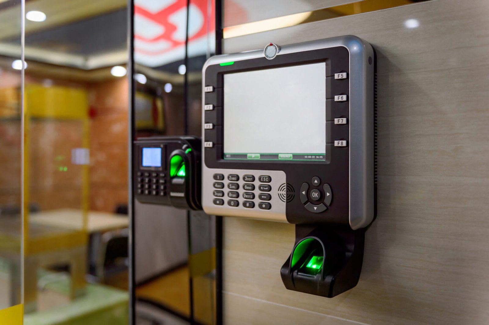 Fingerprint scanner and keypad device